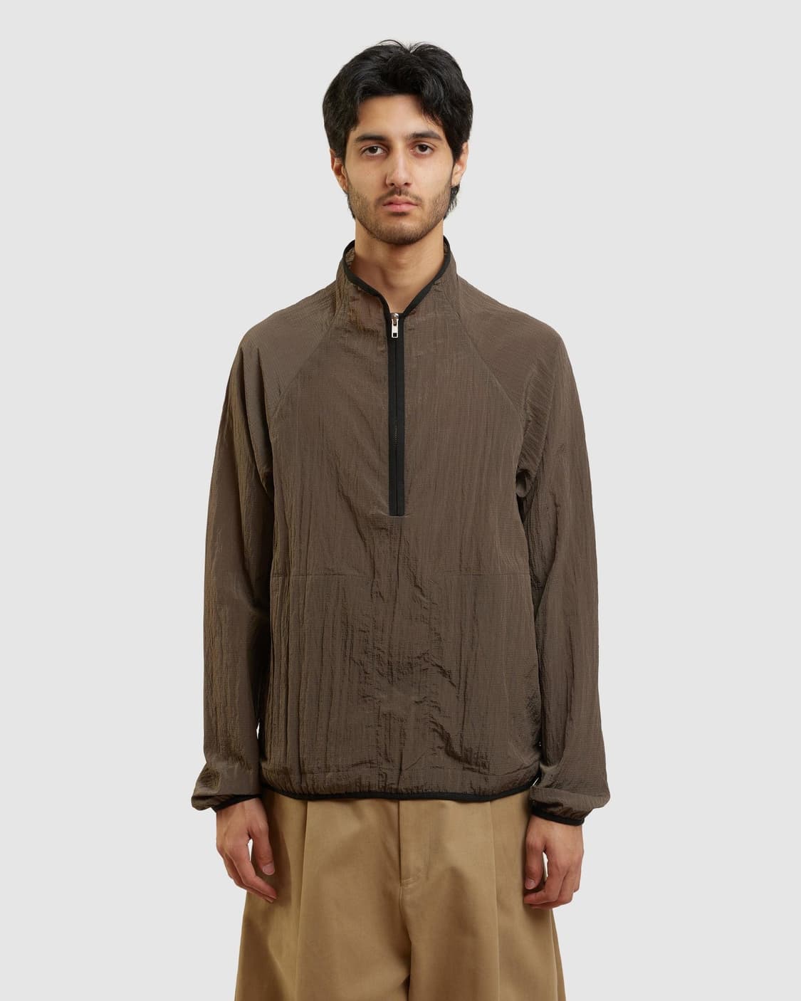Ranra Ganga ripstop anorak Chocolate M 상품이미지9