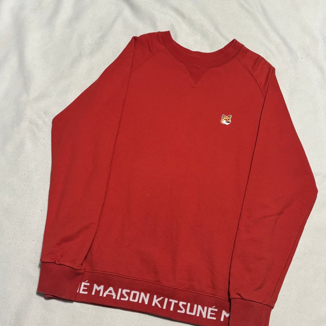 M 매종키츠네 폭스헤드 맨투맨 상품이미지1