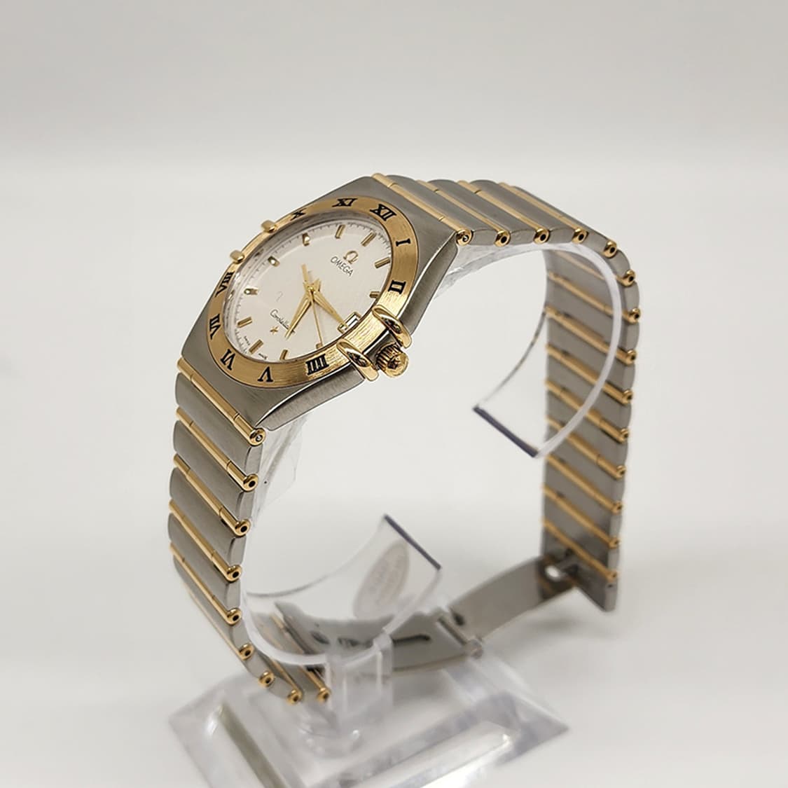 오메가 1212.30 컨스텔레이션 쿼츠 풀콤비바 33mm 상품이미지2