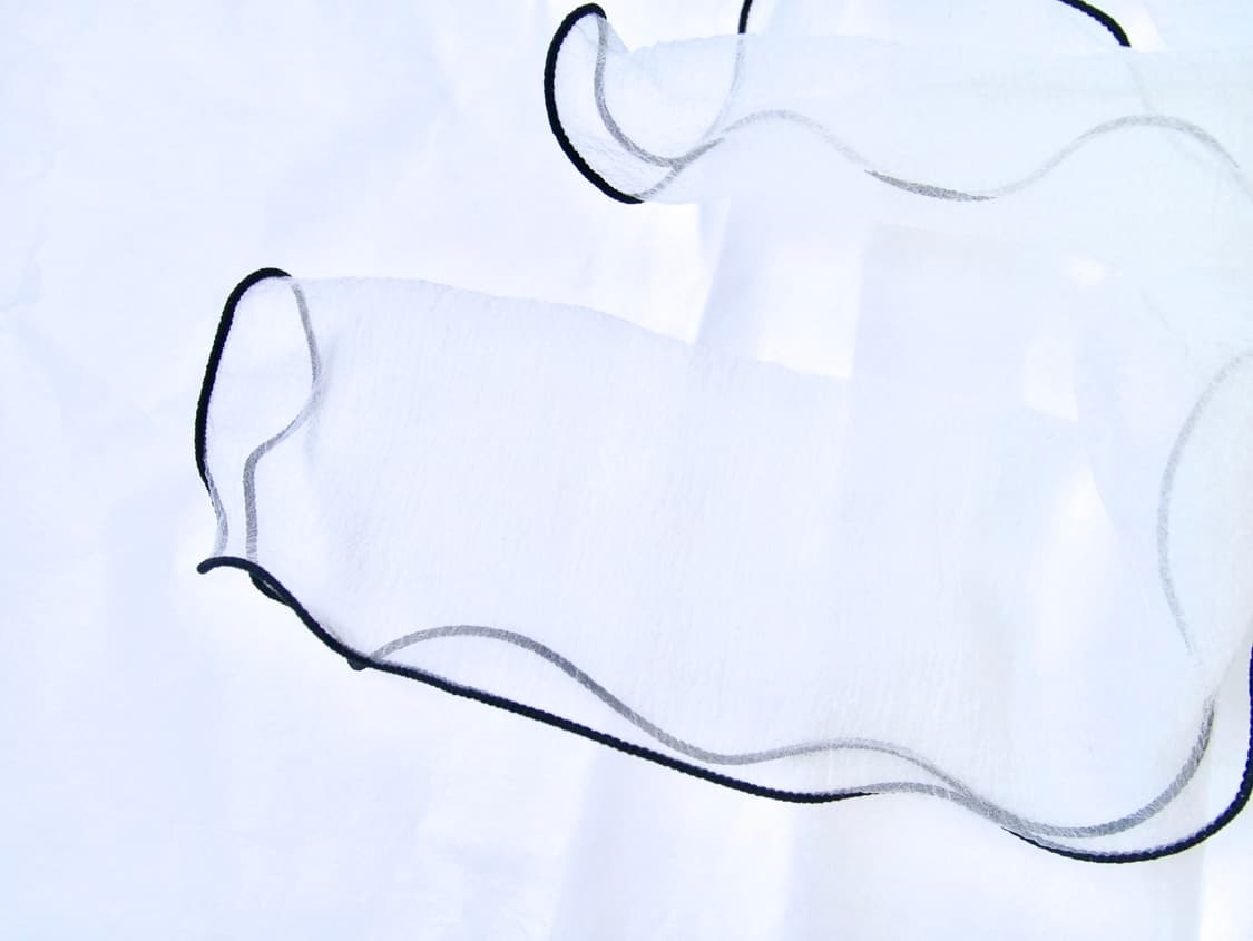 shirr white scarf  상품이미지3