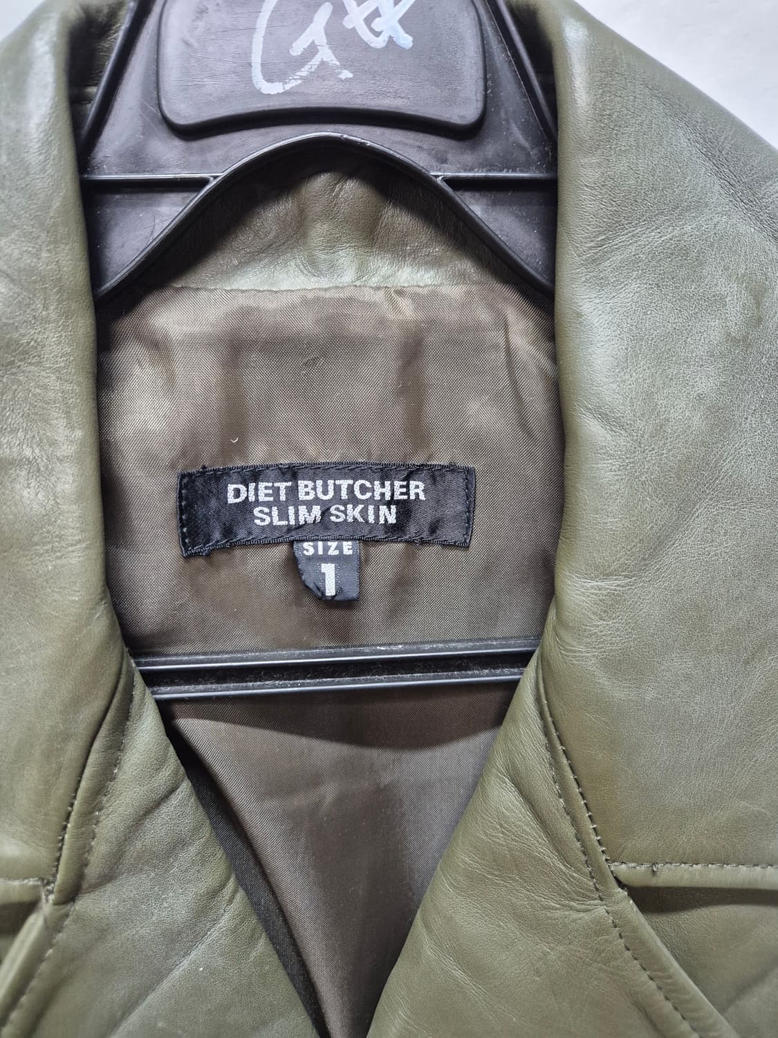 다이어트 부처슬림스킨 라이더자켓 상품이미지4