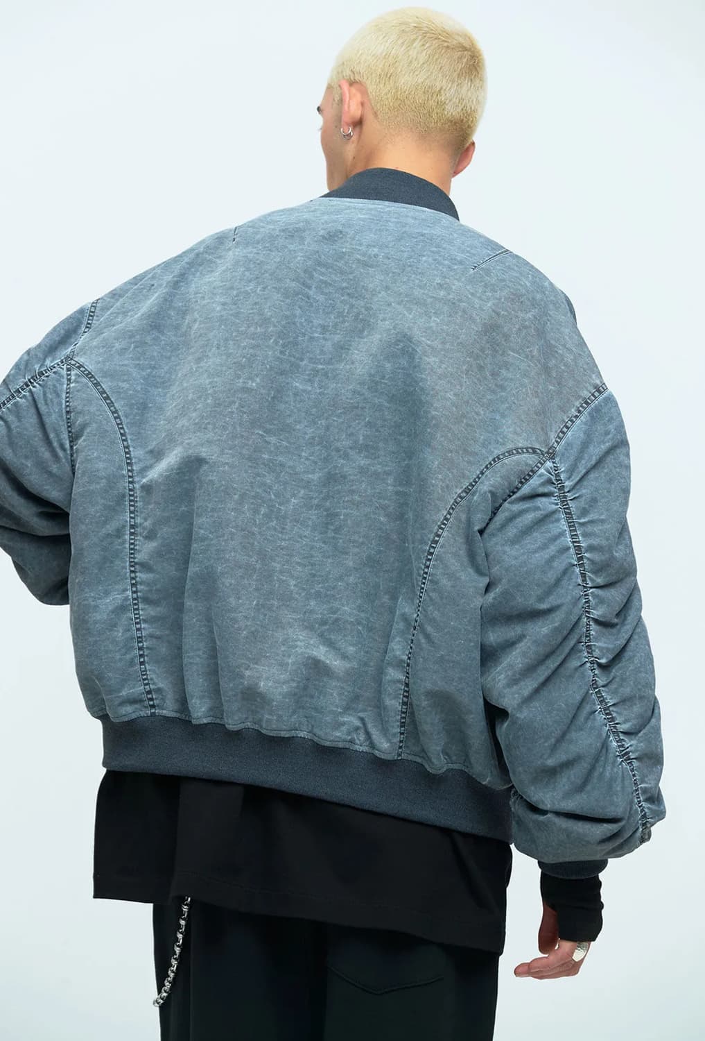MEA  washed bomber 상품이미지3