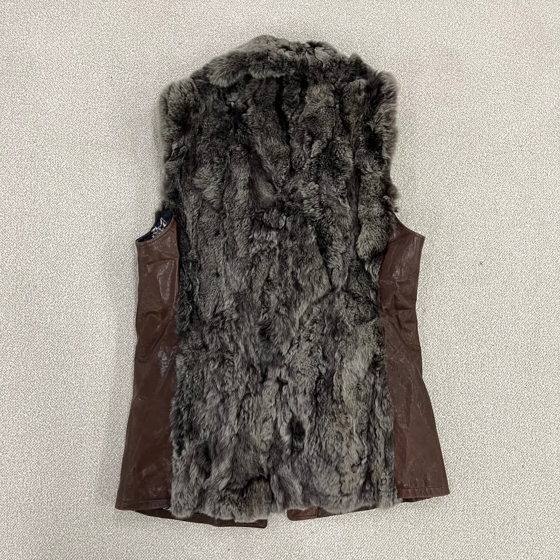 77 시티지 여성 양가죽 퍼 조끼 0213M 상품이미지4