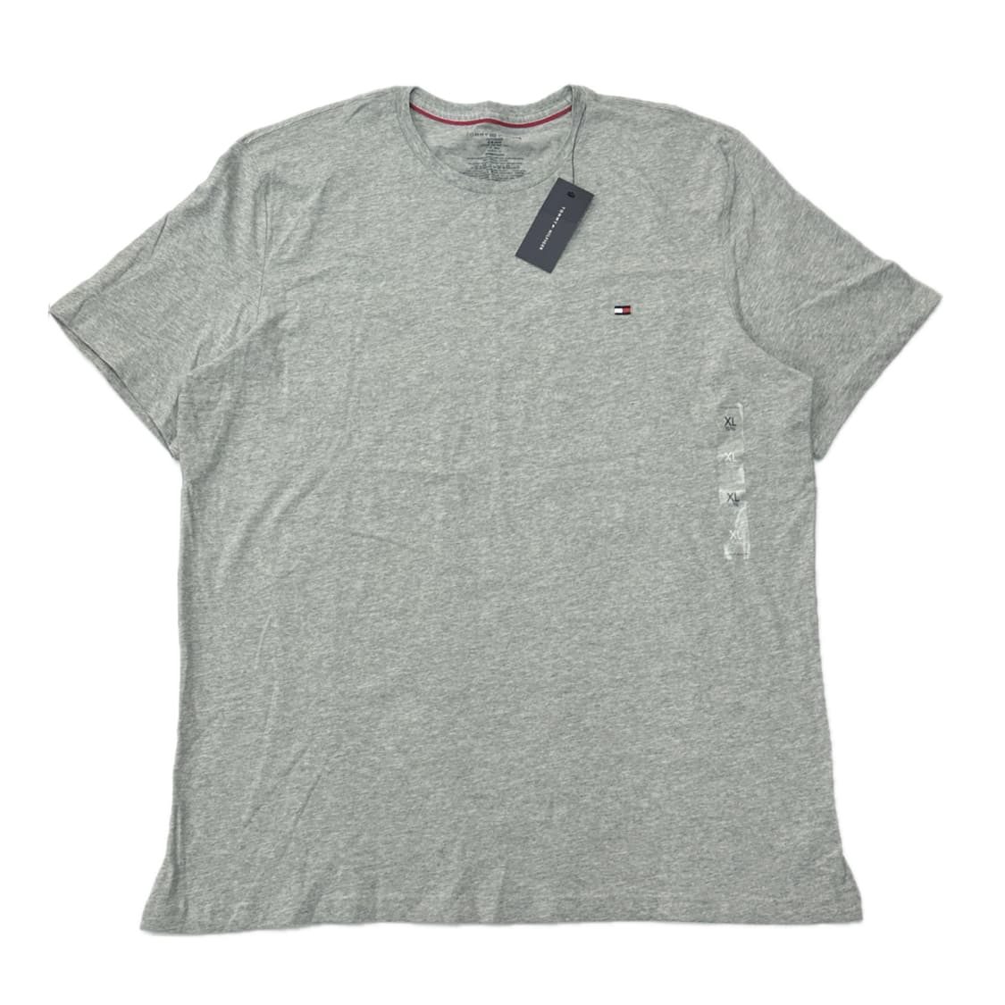 타미힐피거 그레이 브랜드 자수로고 반팔티셔츠 (새제품) 상품이미지1