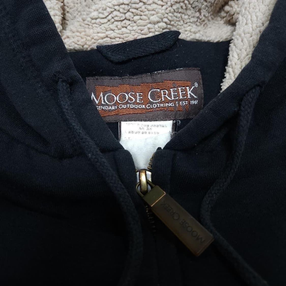 무스크릭 양털 플리스 후드 집업 상품이미지4