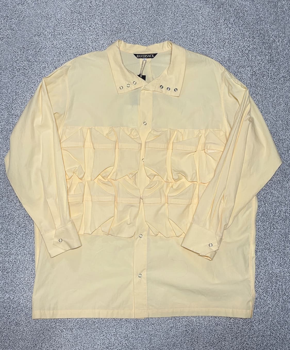 하버색 멀티 포켓 아우터형 셔츠 상품이미지1