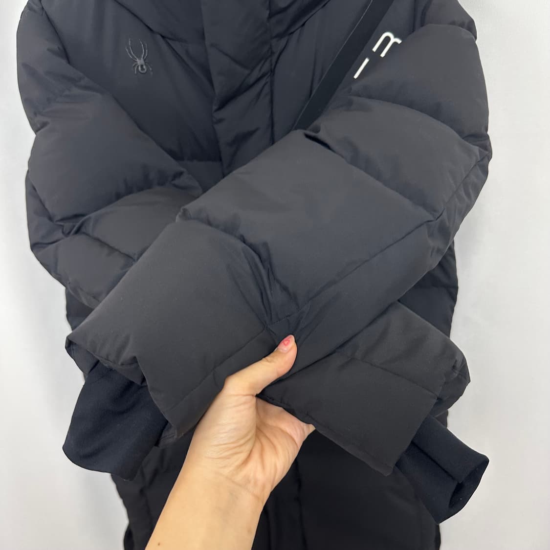 스파이더 남자 솜빵빵 패딩 최상 검정 95 M 상품이미지4