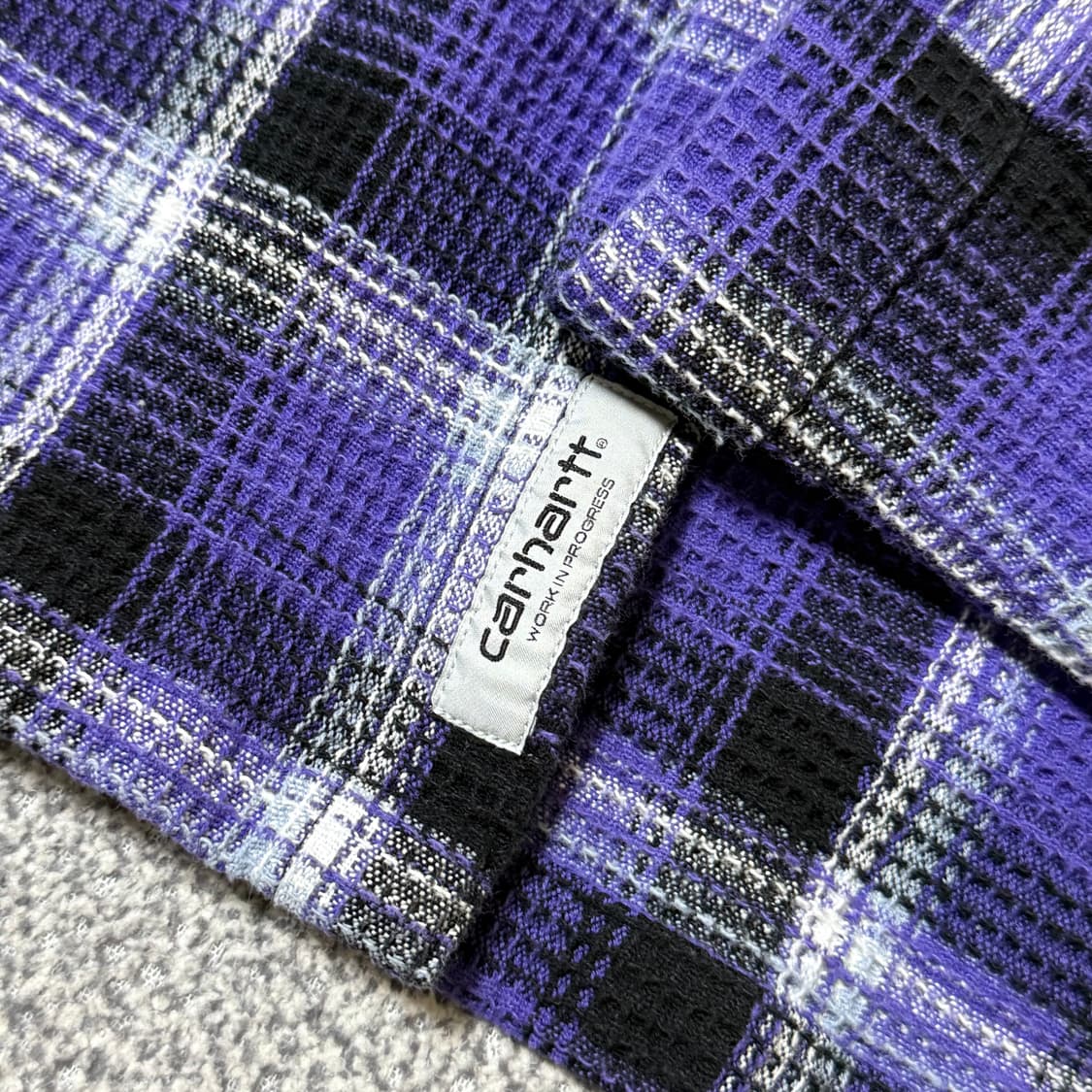 칼하트 WIP 헤프너 오픈 니트 셔츠 L 상품이미지8