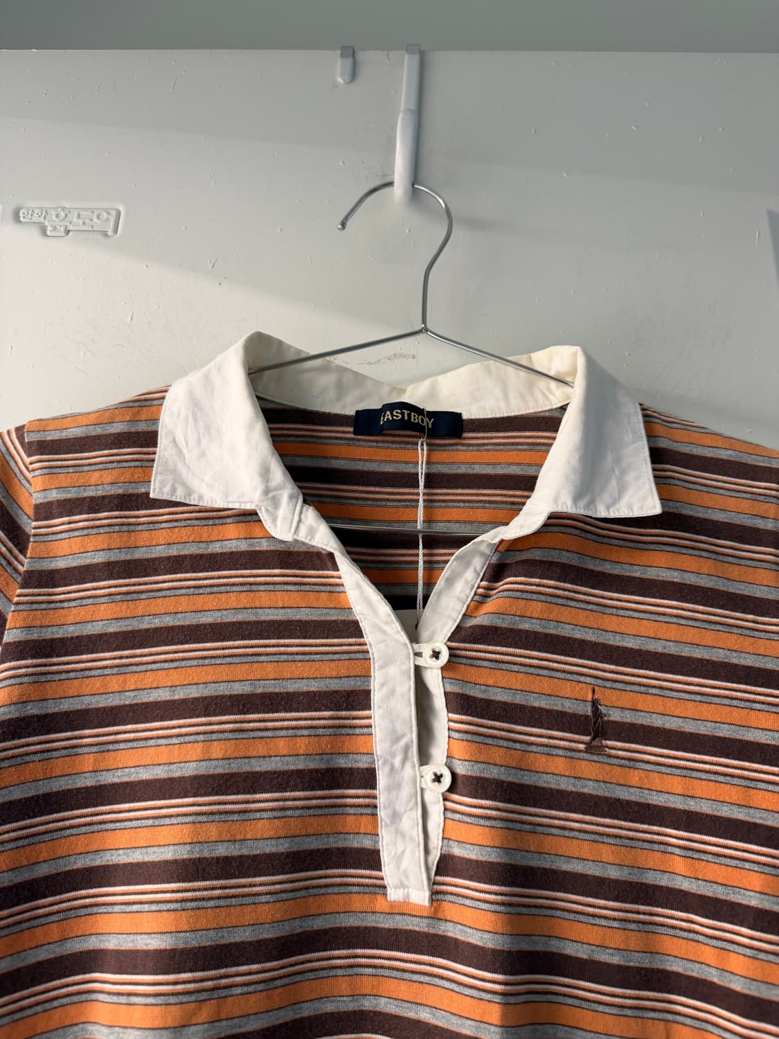 일본빈티지 스트라이프 pk 7부티셔츠 상품이미지5