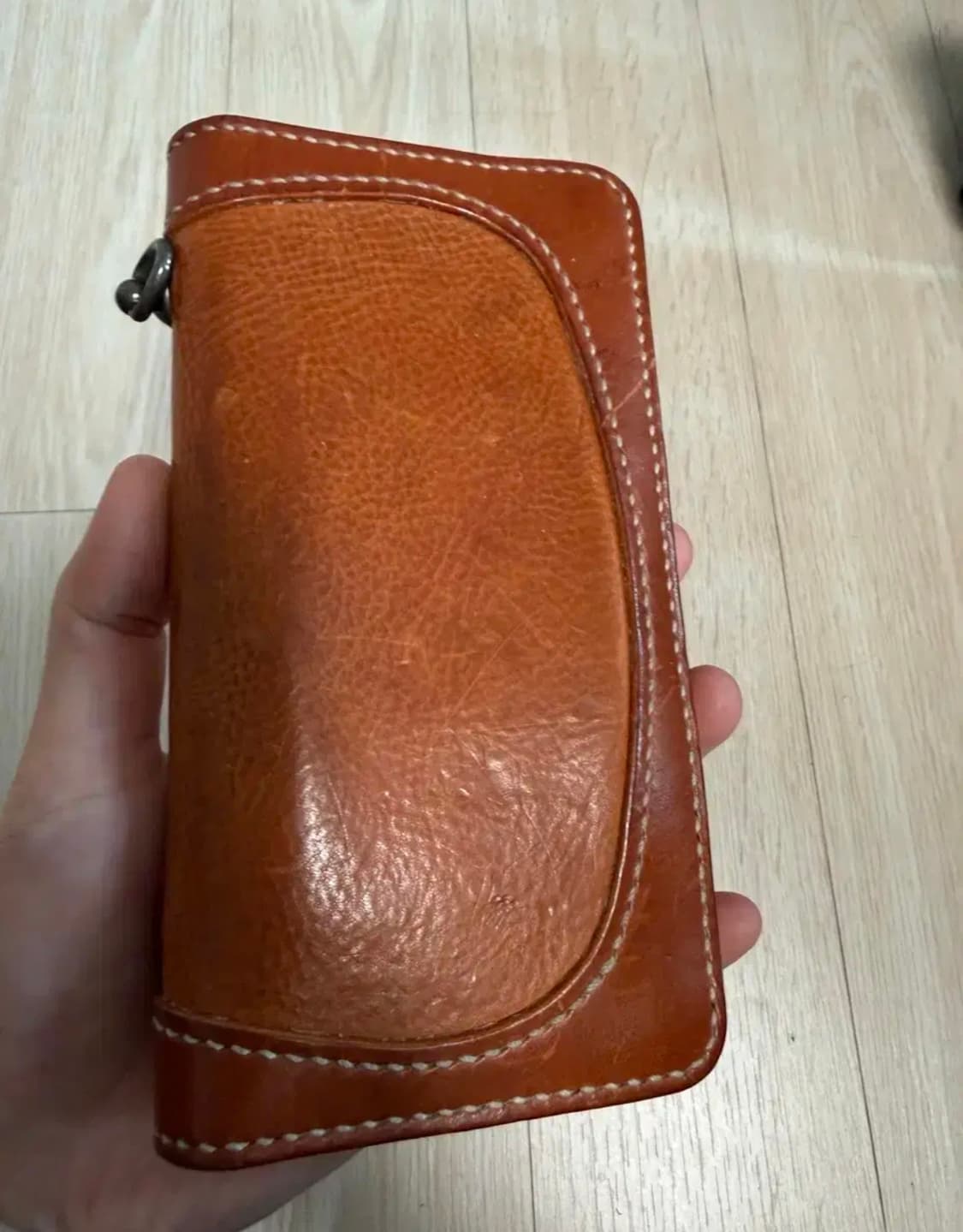 레더키메라 가죽 에이징장지갑 상품이미지6