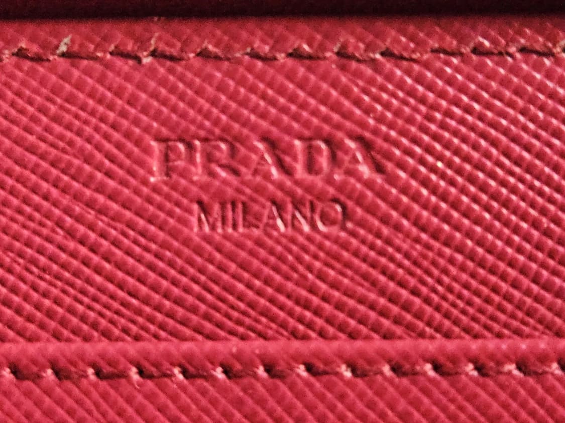 프라다 장지갑 Prada Long Wallet Saffiano 상품이미지4