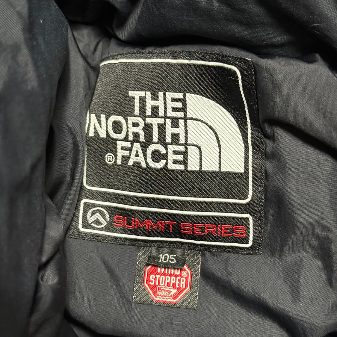 105 노스페이스 윈드스토퍼 써밋시리즈 700 구스다운 패딩 상품이미지4