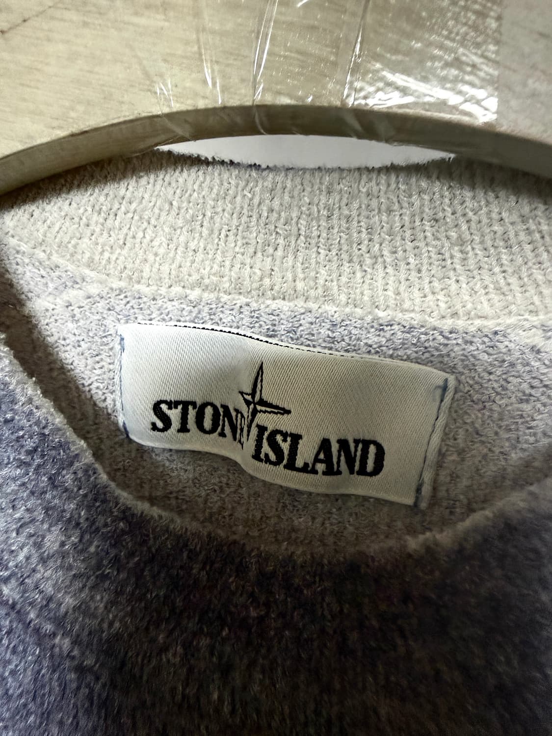 Stone Island 스프레이 워시드 니트 상품이미지5