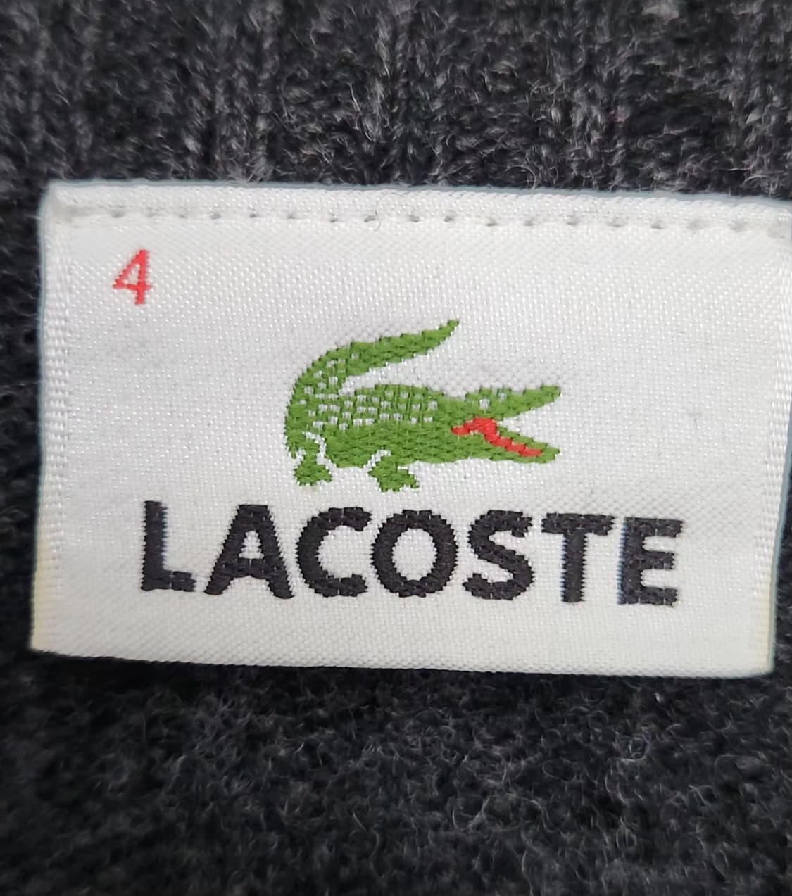 라코스테 100 니트가디건 브이넥가디건 상품이미지3