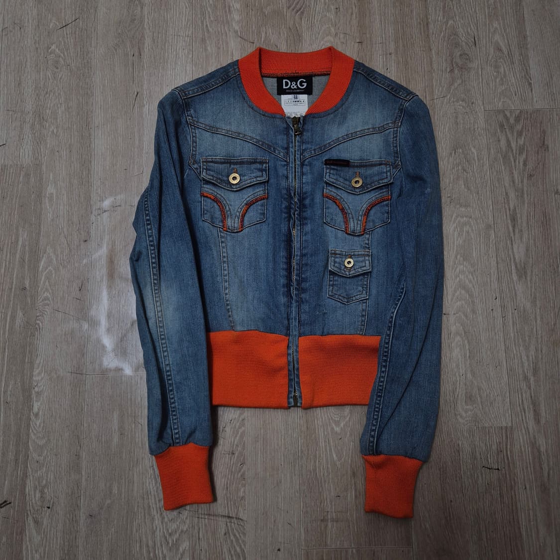 돌체앤가바나 이태리 여성 데님 청자켓 (36) 상품이미지1
