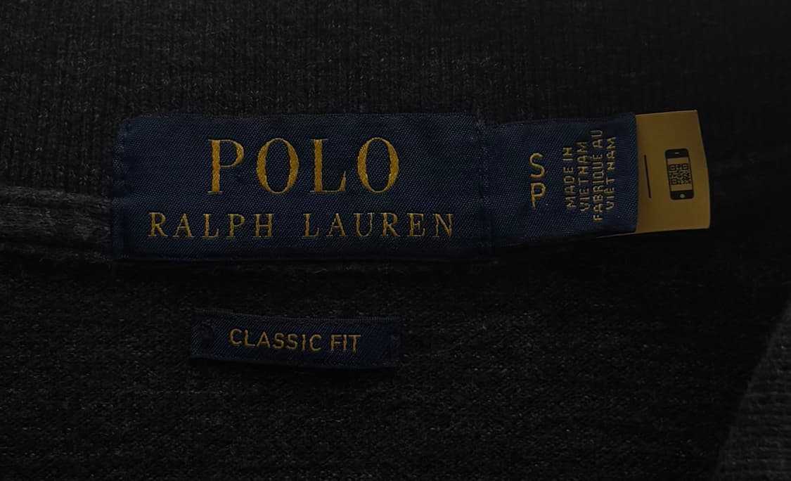 Polo 폴로랄프로렌 QR PK 그레이 카라티 상품이미지4