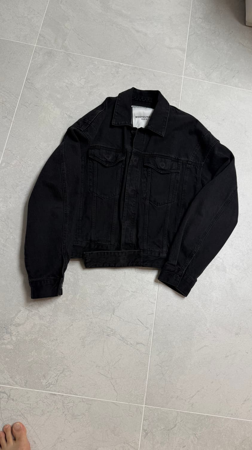 우영미 / 흑청크롭트러커 / 50 상품이미지1