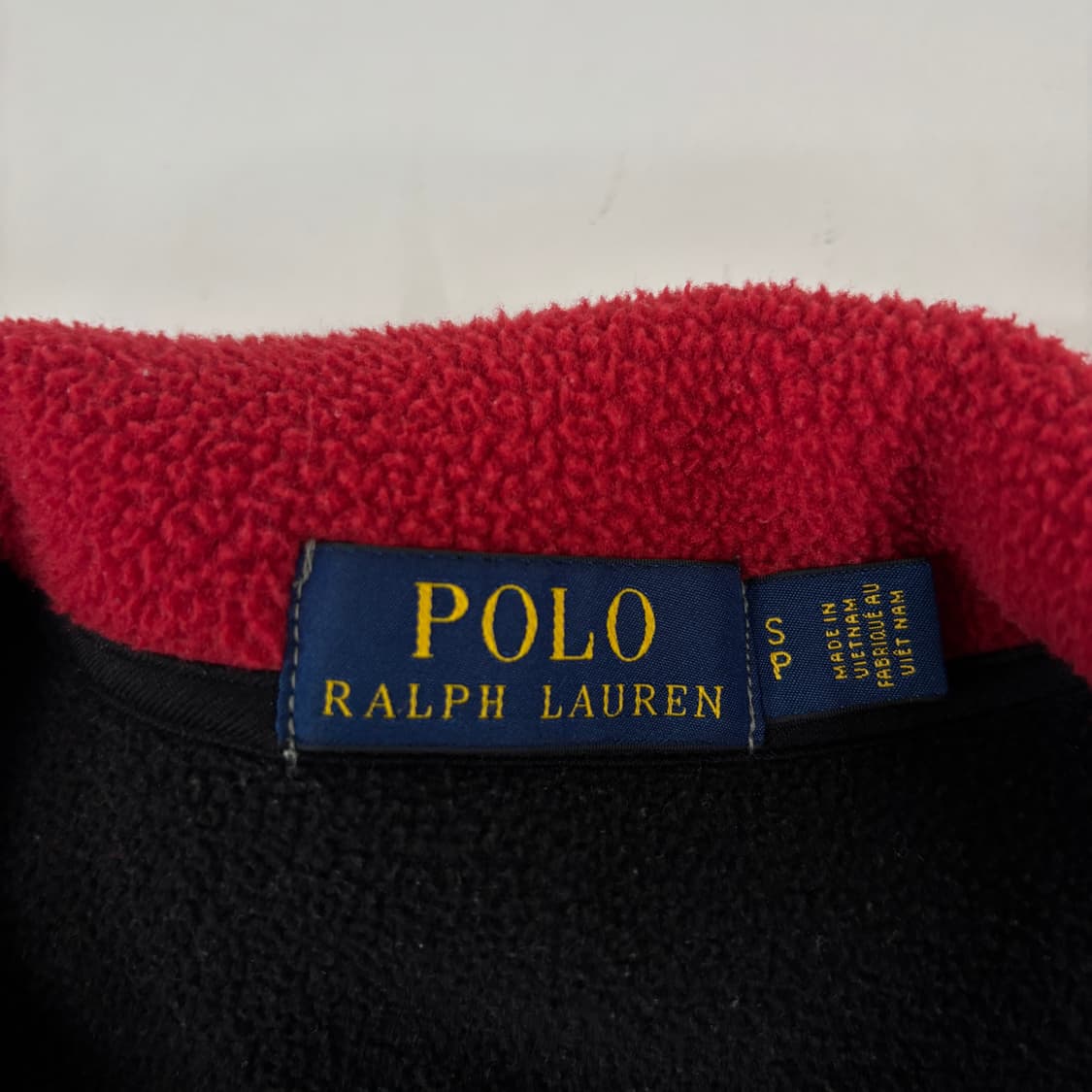 폴로 스펠아웃 반집업 후리스 상품이미지6