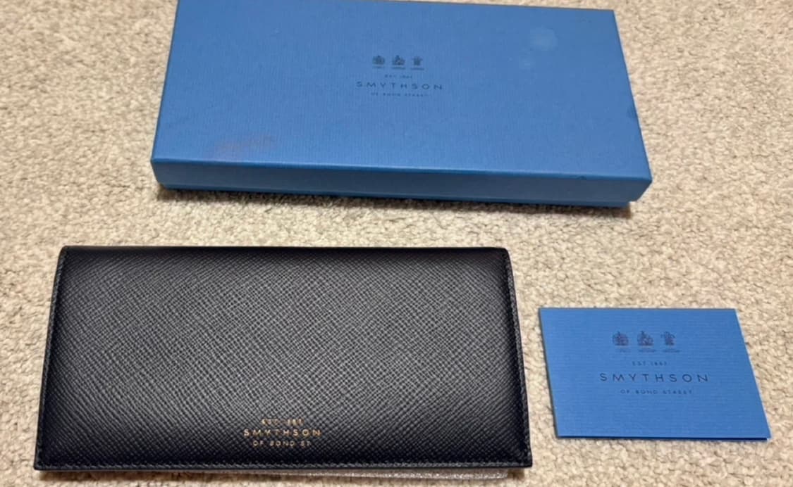 이서진 스마이슨 smythson 장지갑 상품이미지1