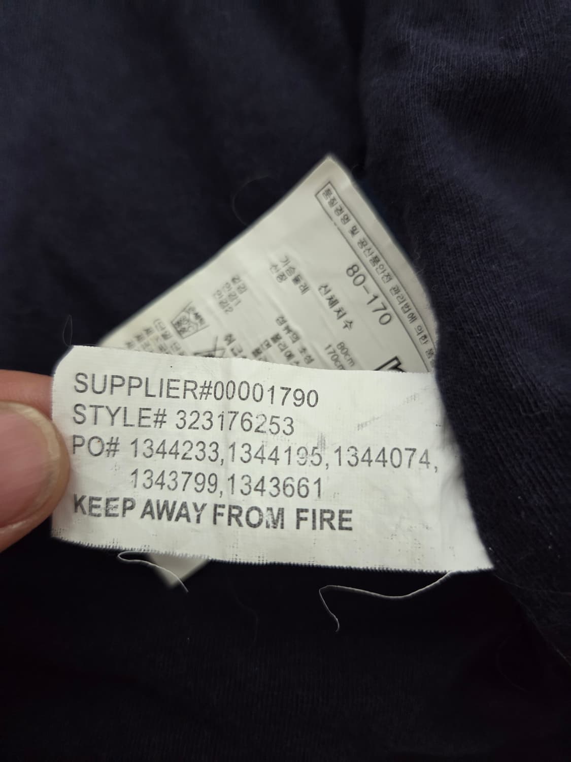 폴로 랄프로렌 네이비 자켓 상품이미지5