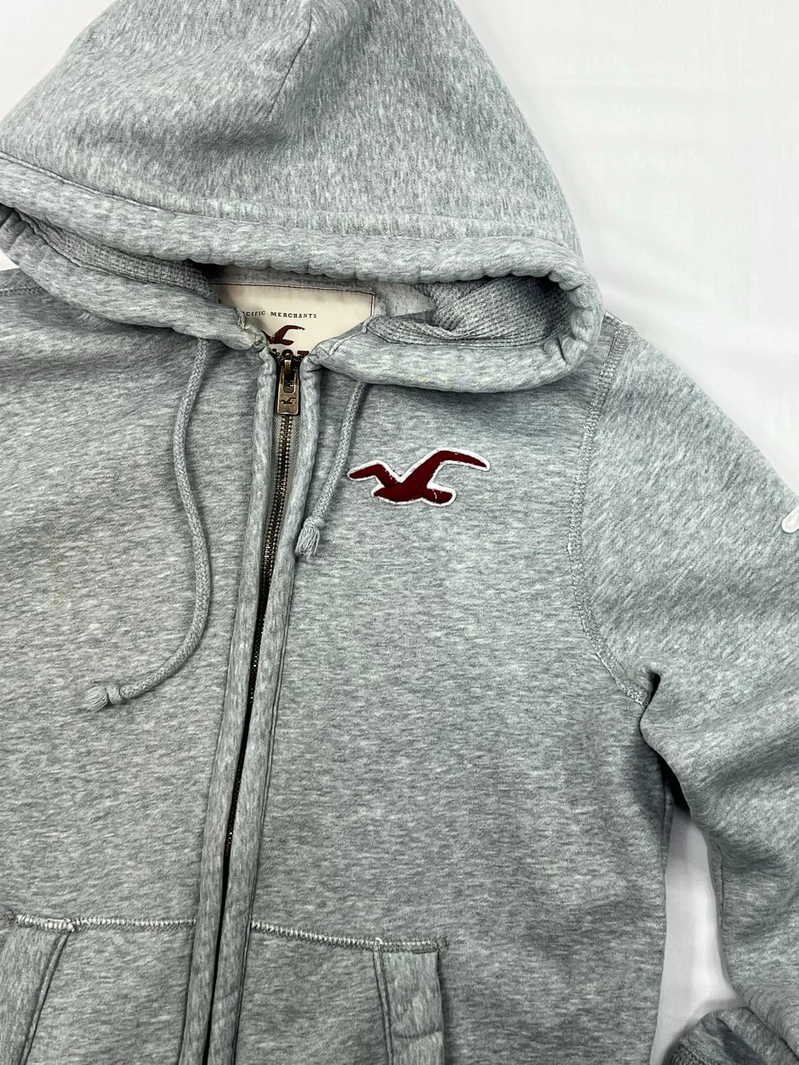 홀리스터 그레이 후드집업 상품이미지2