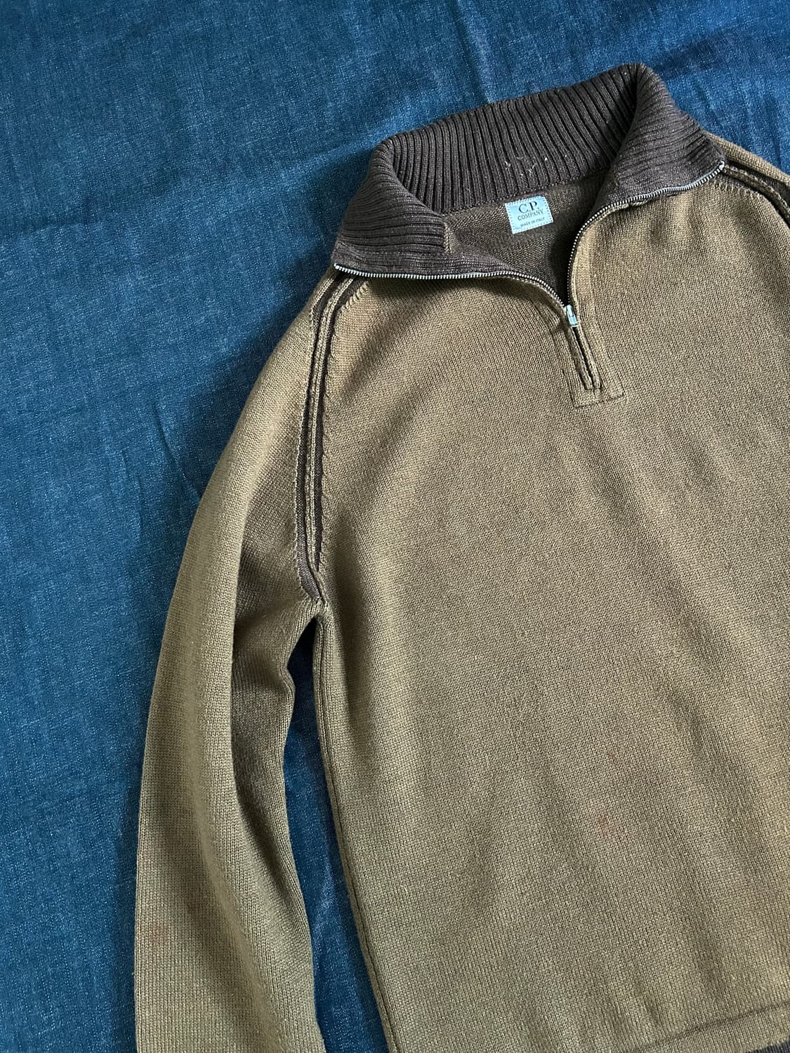 2003 C.P. Company 쿼터집니트 Made in Italy 상품이미지2