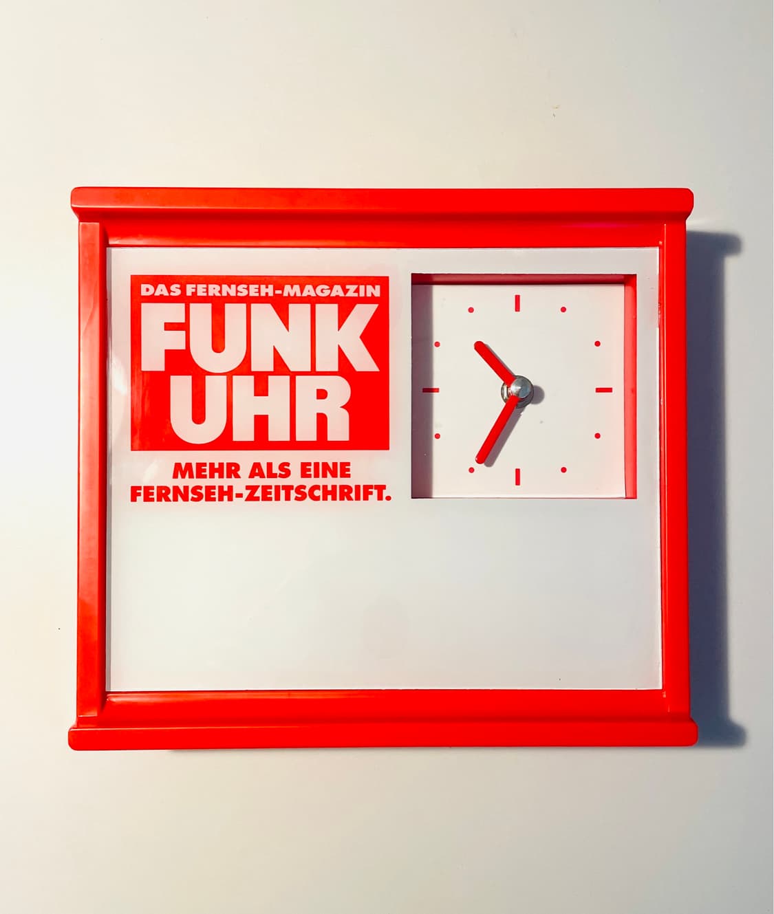70년대 독일 Funk Uhr 광고 시계 빈티지 유럽 레트로 미드센츄리  상품이미지1