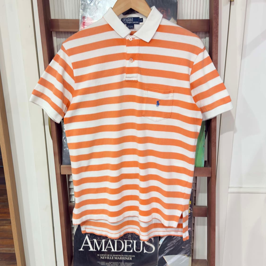 폴로 랄프로렌 스트라이프 PK 반팔 티셔츠 상품이미지1