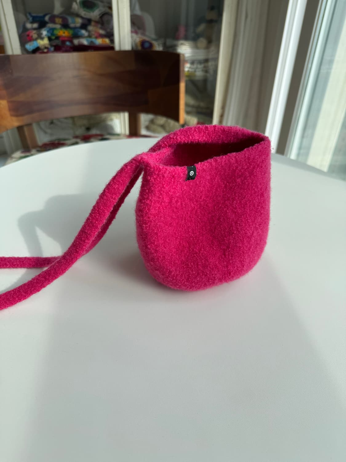 Cecilie Telle 펠트백  Raspberry 색 상품이미지5