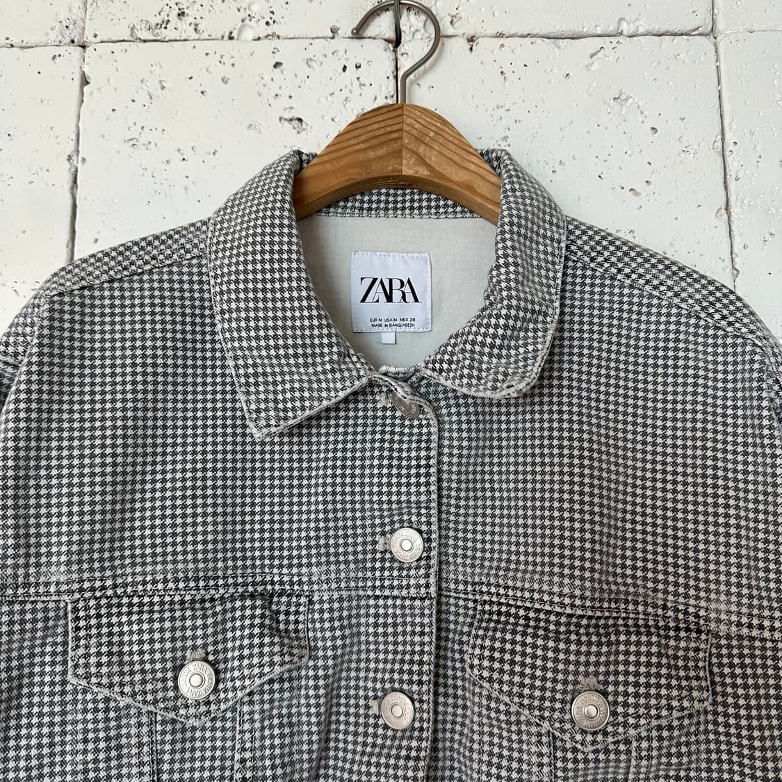 우먼M 자라 크롭 자켓 상품이미지2