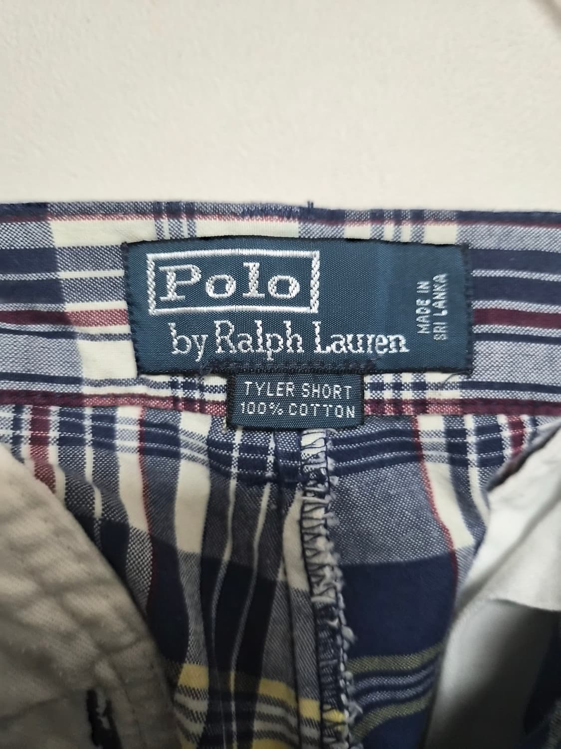 폴로랄프로렌Polo 코튼 체크 팬츠 30 P-152 상품이미지5