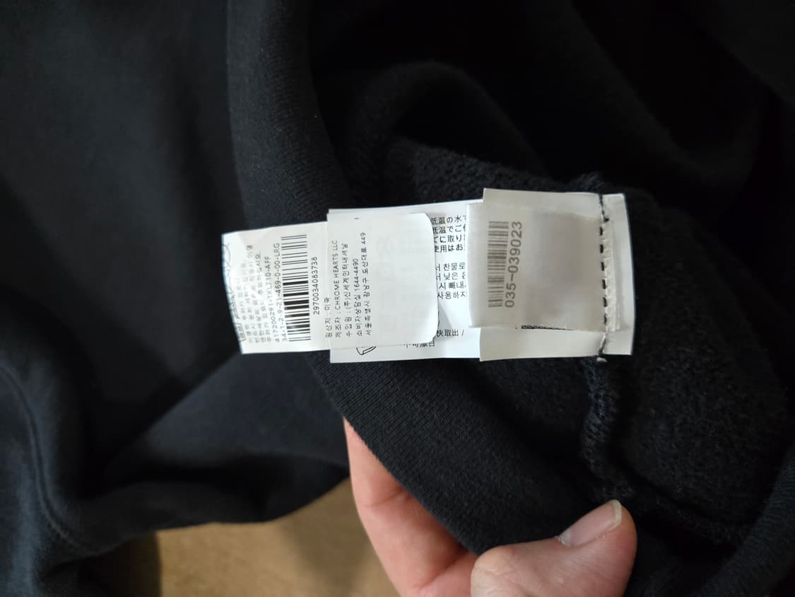 크롬하츠 자수 맨투맨(백화점정품) 상품이미지9