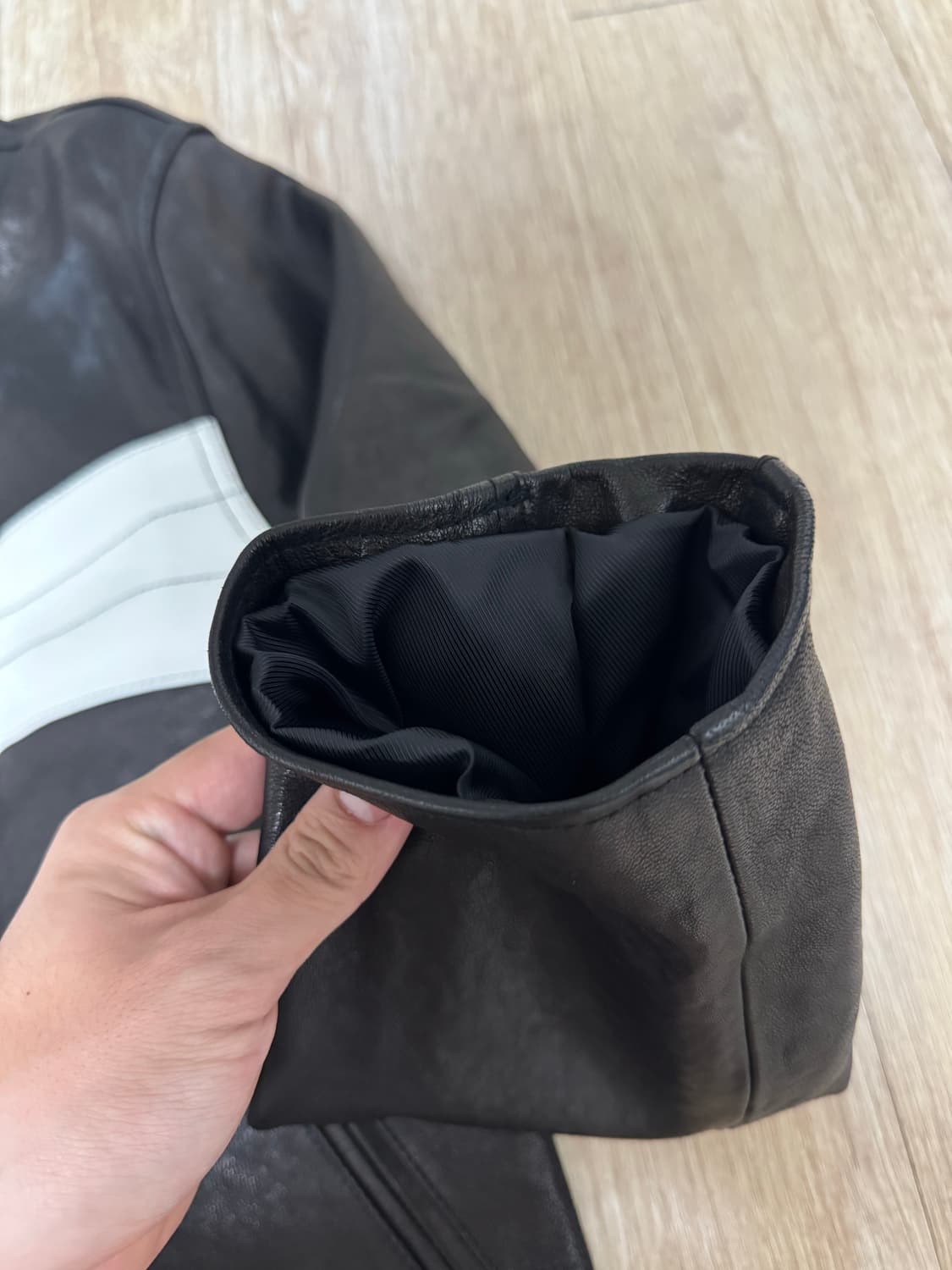 2xl) 도프제이슨 프리미엄 램스킨 베지터블 레이서 자켓 상품이미지9