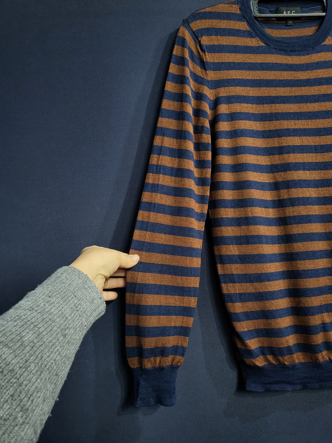 아페쎄 울실크 니트 상품이미지3