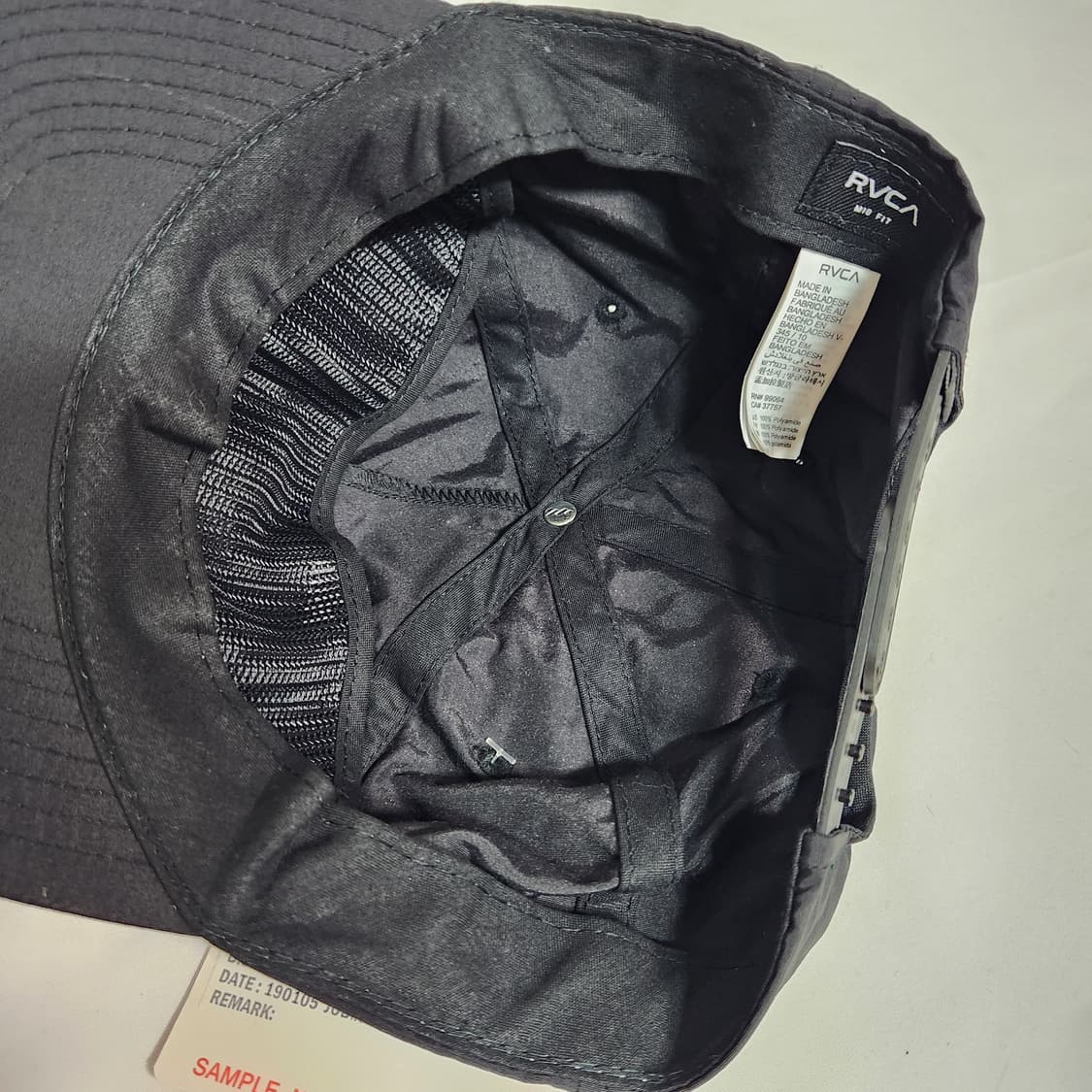 J173 [F] 새제품 RVCA 샘플 모자
 상품이미지5