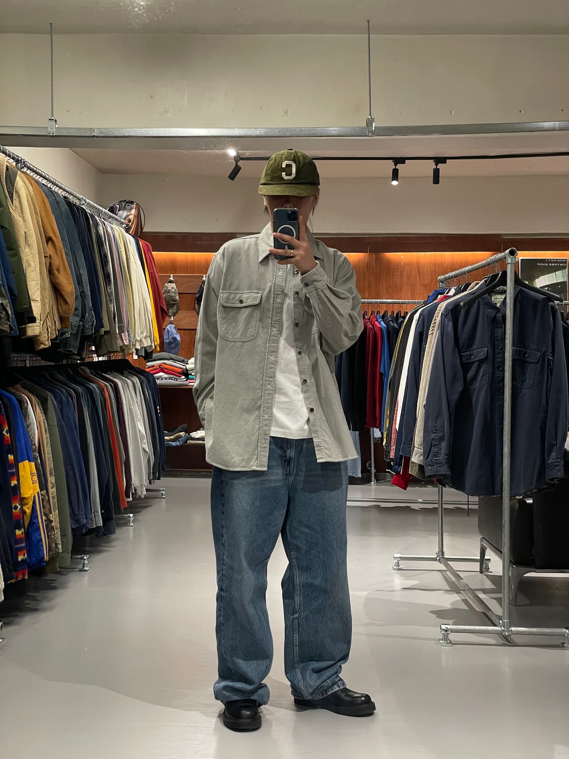 BEAMS 코듀로이 셔츠   상품이미지3