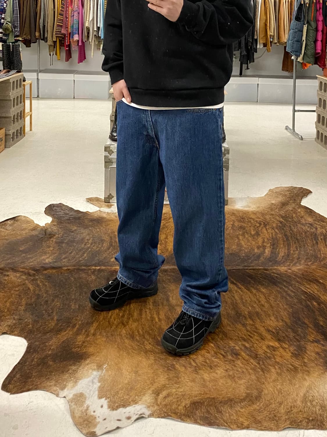 00's LEVI'S 550 denim pants 550 루즈핏 데님 상품이미지2