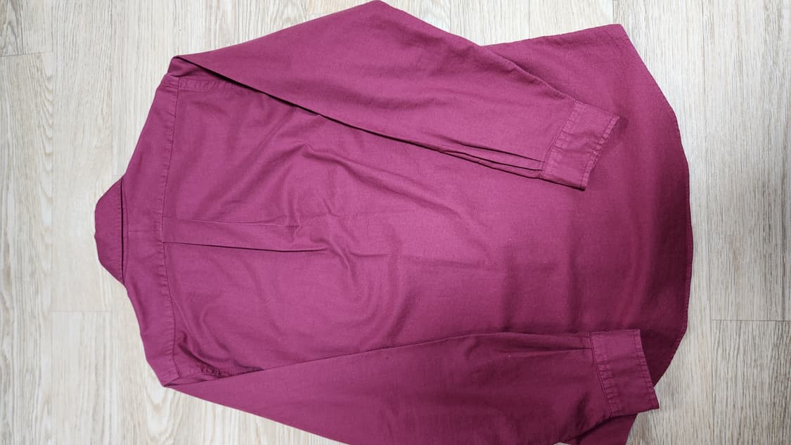 폴로 버건디 셔츠 s 상품이미지2