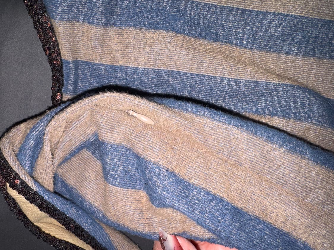 스컬프터 테리 호보백 브라운 새상품급 상품이미지6