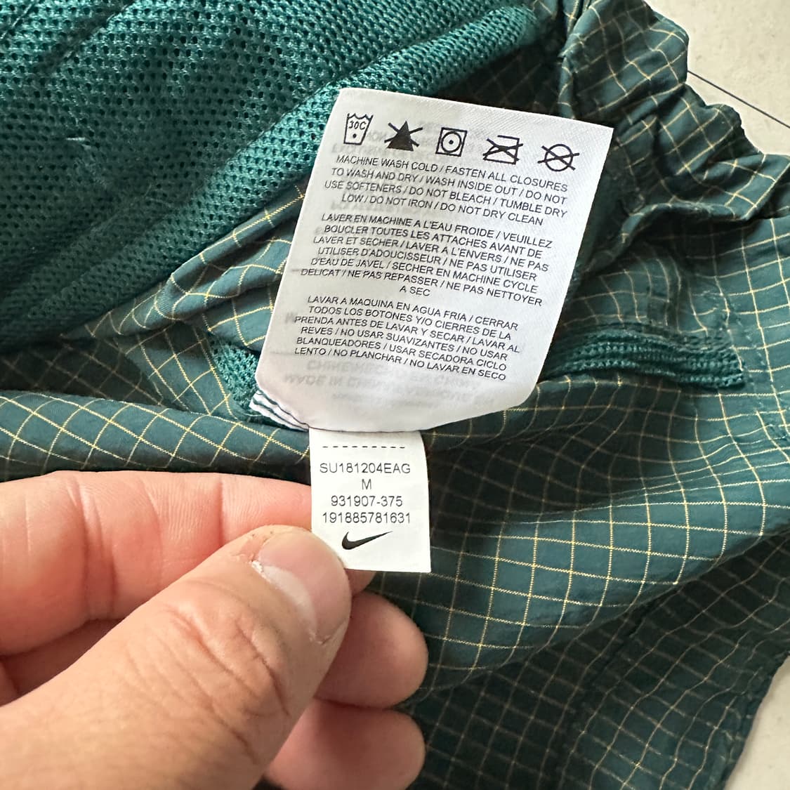 나이키 ACG 아노락 하프집 클레이그린 M(931907-375) 상품이미지6