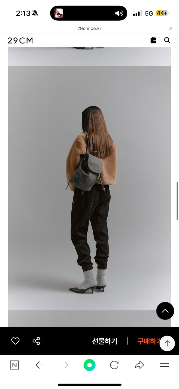 소프트서울 미니 소프트 퍼자켓 상품이미지2