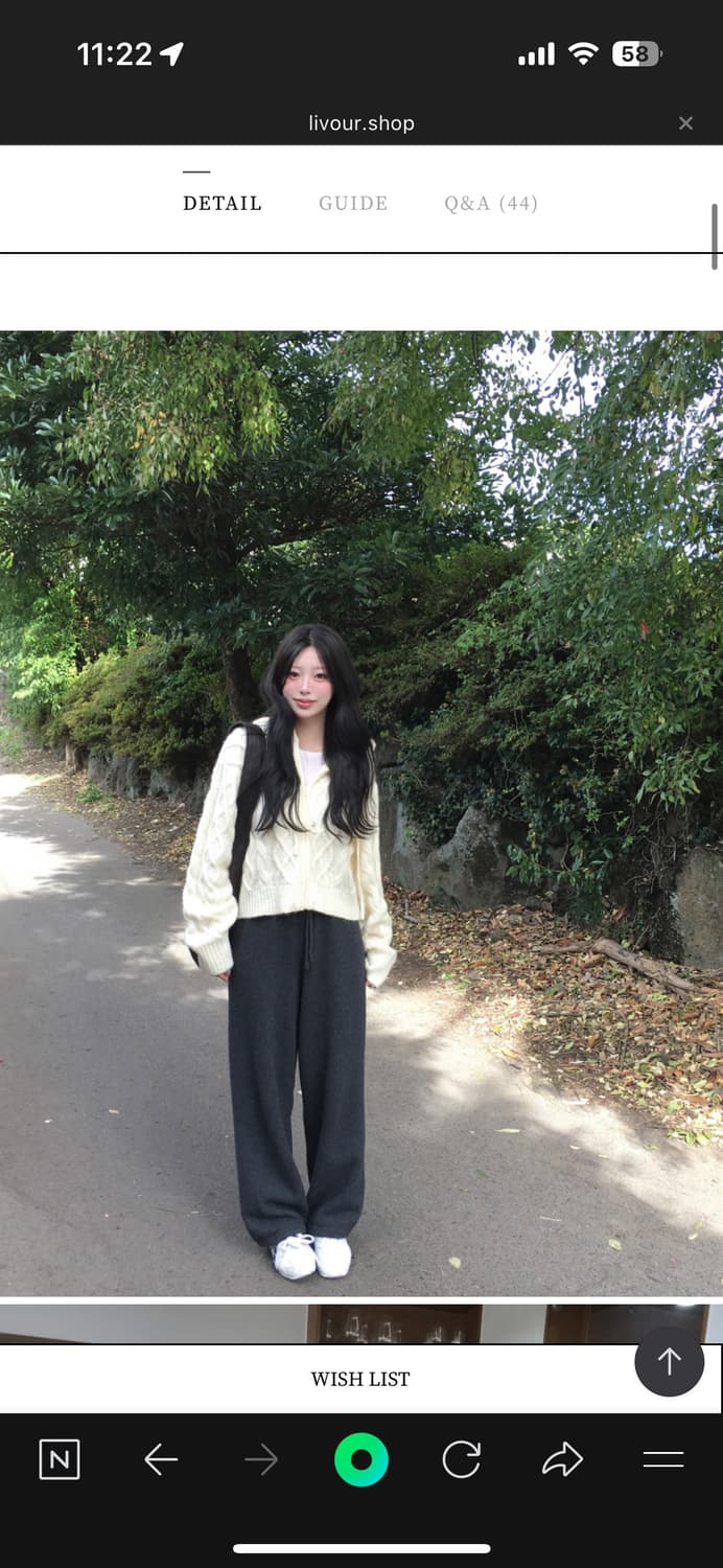 리브아워 빌리 후드 집업 billy hood zip-up 상품이미지2