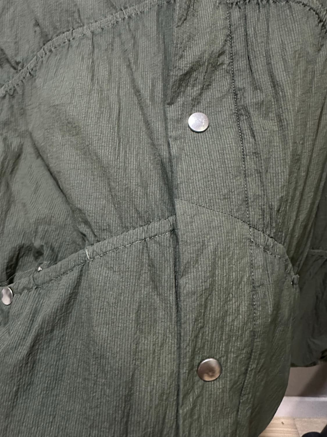 Yearsago-Over Dyed Air Puffer Jacket 상품이미지6