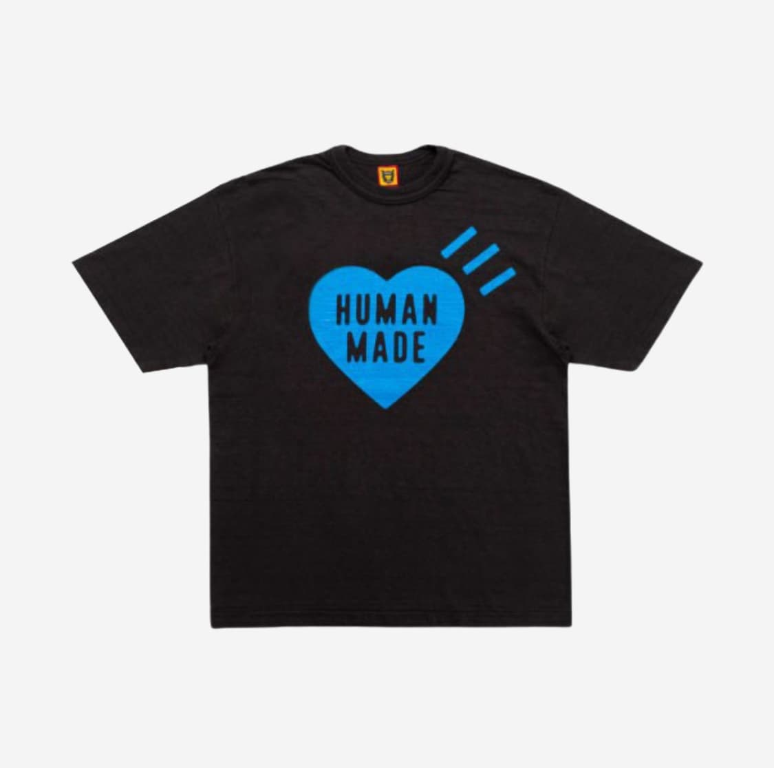 [3XL] 휴먼메이드 하트 반팔 티셔츠 블루 상품이미지1