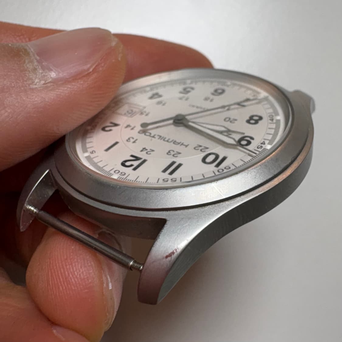 해밀턴 카키필드 쿼츠 38mm + 코도반 나토 상품이미지2