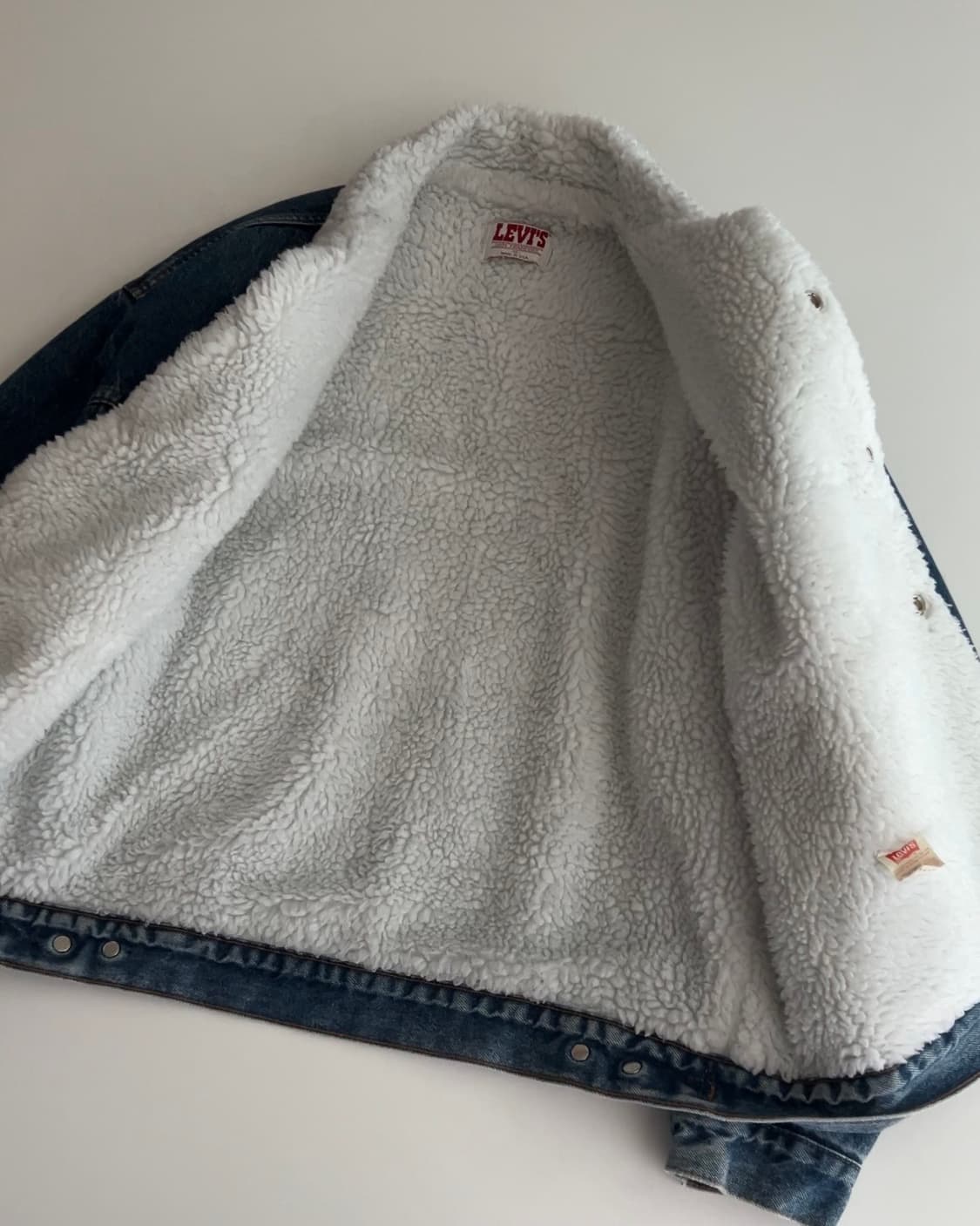 리바이스 90s USA 셰르파 데님 트러커 자켓 XL 상품이미지2