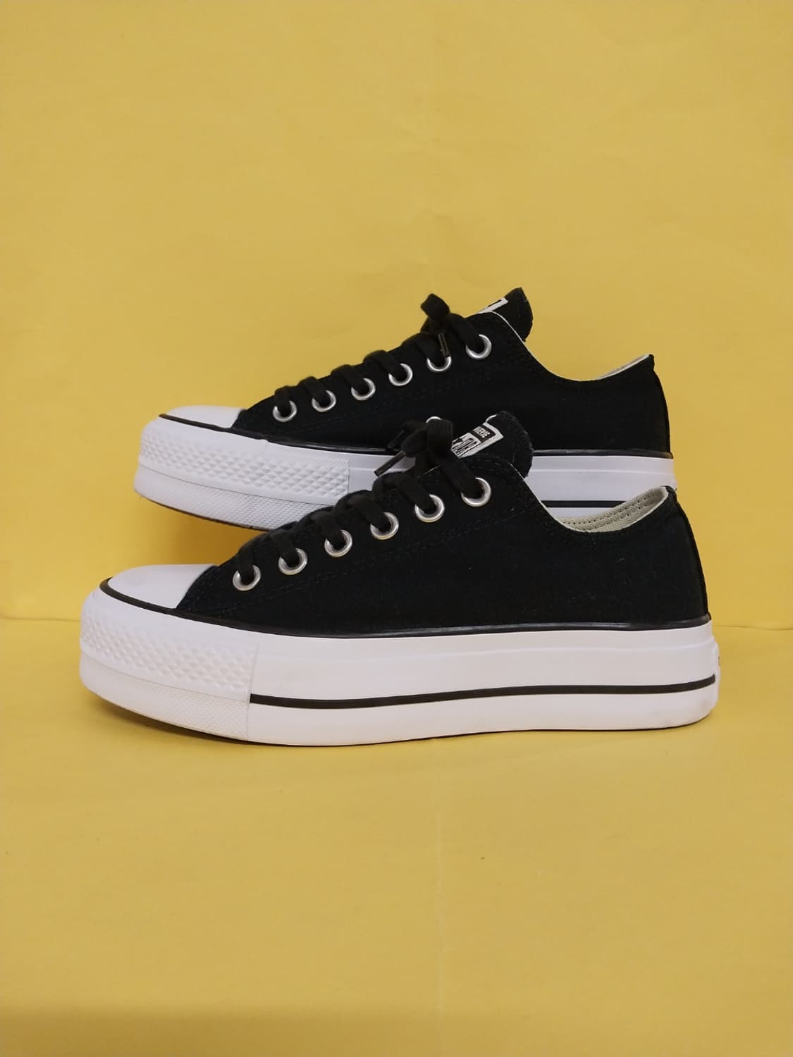 여성 컨버스 척테일러 올스타 리프트 블랙 운동화 (230) 상품이미지1