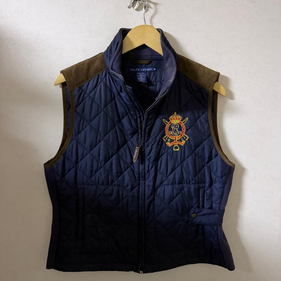 랄프로렌 여성 견장 퀄팅 베스트 XL (66-77정도) 상품이미지1
