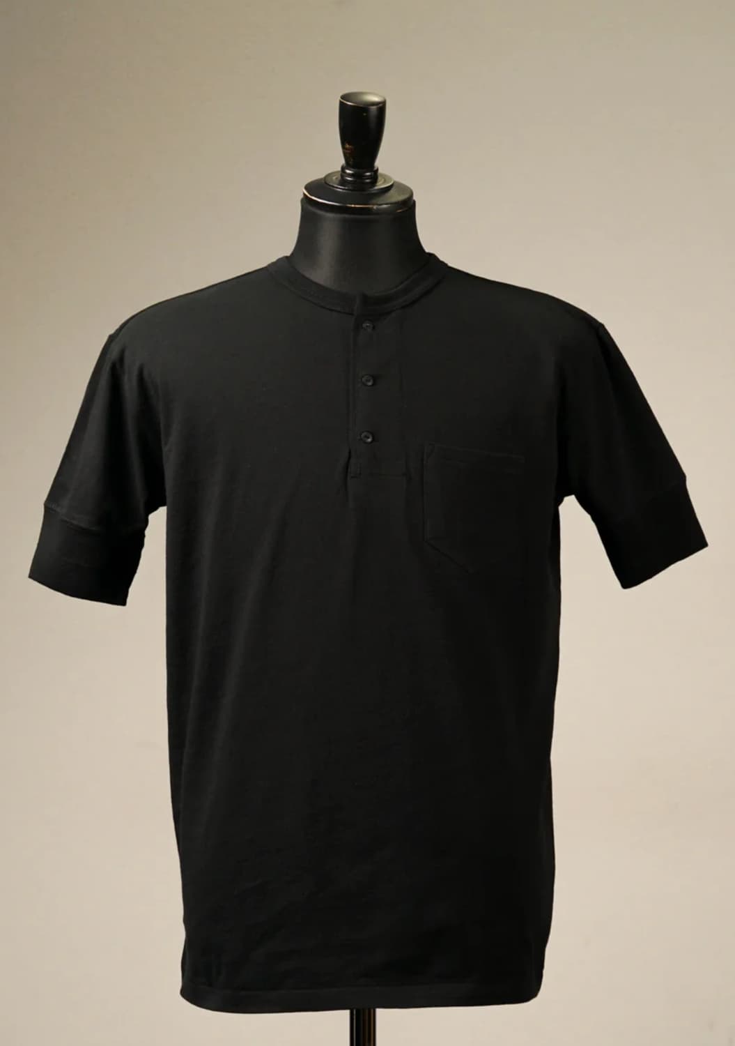 글래드핸드앤코 스탠다드 포켓 반팔 티셔츠 블랙 XL 판매 상품이미지1