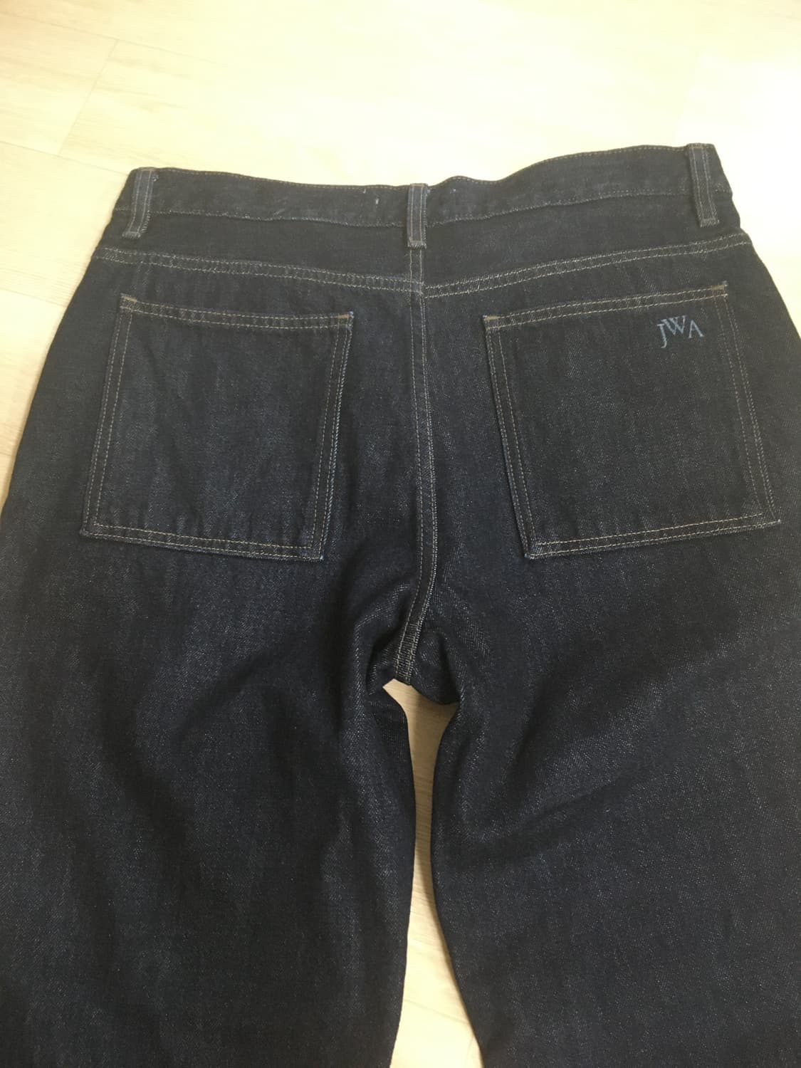 유니클로 JWA 스트레이트진 68 BLUE  상품이미지3